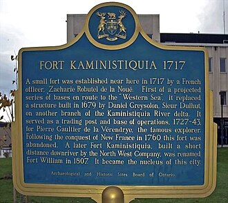 Fort Kaministiquia